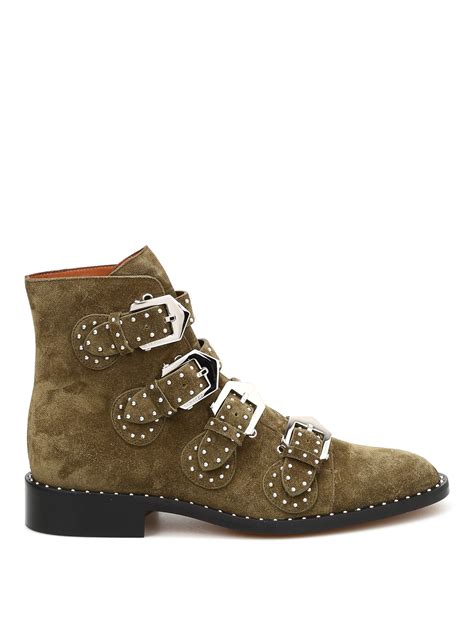 givenchy studded ankle boots sued|Givenchy boots women.